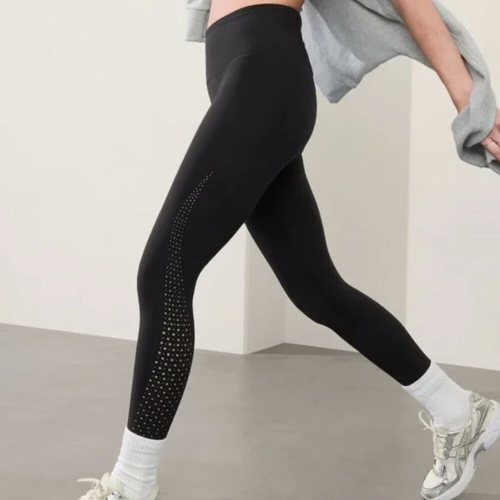 Athleta elation 7/8 length leggings - black